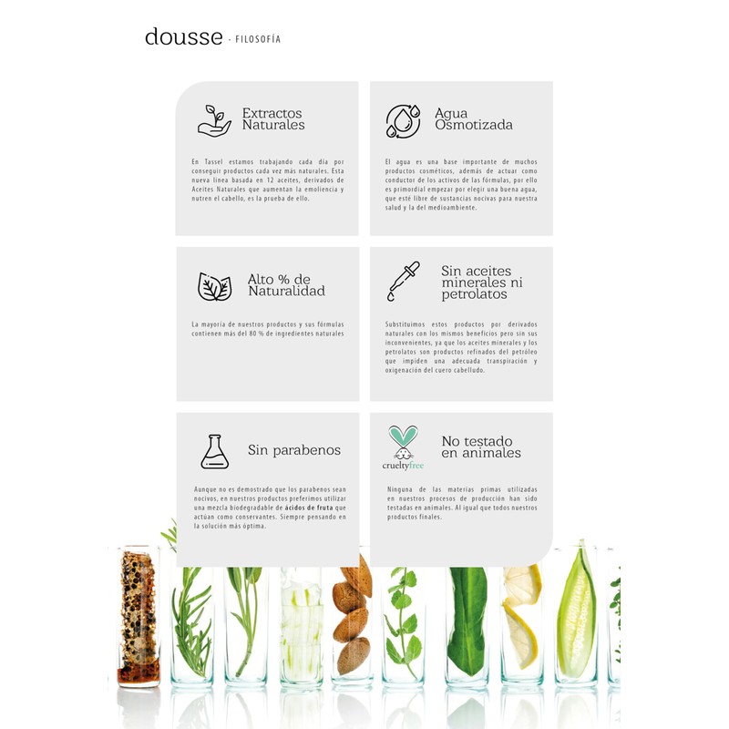 TASSEL DOUSSE Professional Hair Dye 12 Natural Oils for Women