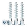 Qrity 20 PCS Confirmat Hexagon Socket Screws, M7x40mm Hex Socket