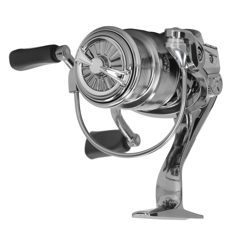 Spinning Reel Long Shot Skew Notch Non Gap Metal Fishing