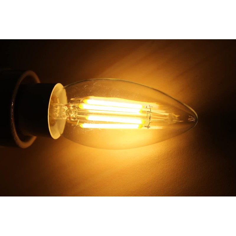 Lamsky E14 LED Bulb Dimmable,110V 400LM 40W Equivalent Warm White