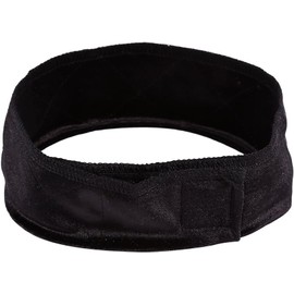 Banda para el Cabello Peluca Grip Terciopelo Ajustable Flexible Sujetar peluca Bufanda Deportes Diadema Moda Accesorios para el Cabello para Mujeres (Negro)