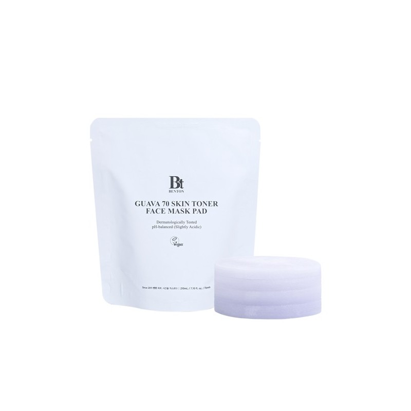 Benton Guava 70 Skin Toner Pads 1 Main Product +