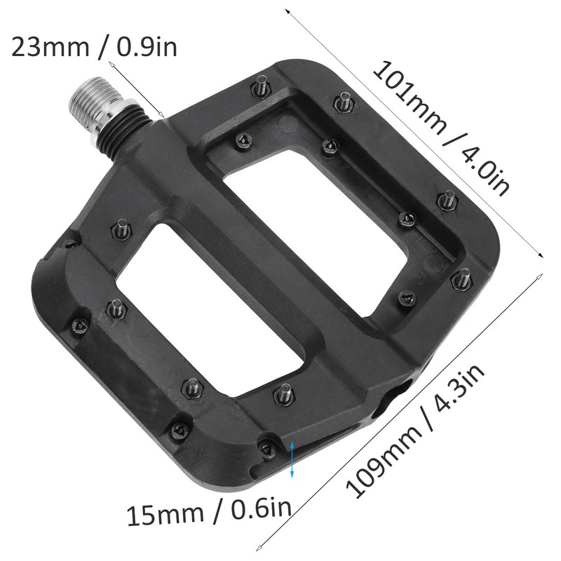 ZTTO Nylon Fiber Bicycle Pedals AntiSlip Mountain Bike Cycling Platform