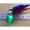 12mm Round Neon Panel Indicator Light 220-250 VAC Mains (GREEN)