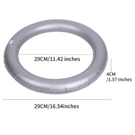 SZTLKHH Yoga Ball Base，Fixed Ring Round PVC Anti Slip Stable, Fitness Ball for Home Gym, Office, Improves Back Pain, Posture & Balance, Exercise(1Pcs Purple)