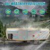 Pop Up Camper Trailer Cover, Oxford Anti-Scratch100% Waterproof Anti-UV Folding