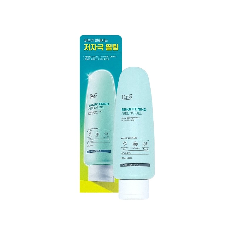 Dr.G Brightening Peeling Gel 120g x 2 Low-irritation facial exfoliator