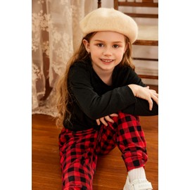 Arshiner Girls Long Sleeve Top and Pant Sets Fashion Sweatsuits Kids Clothes Christmas Outfits 10-11 Years