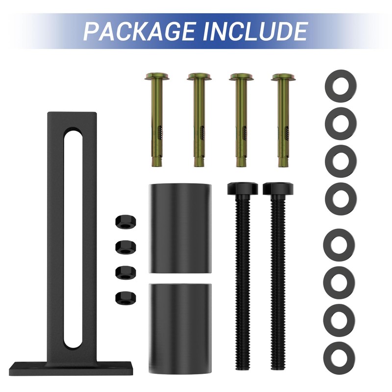 TOIMIOTOIM Adjustable Slide Gate Guide Roller,Heavy Duty 3" Thickening Sliding