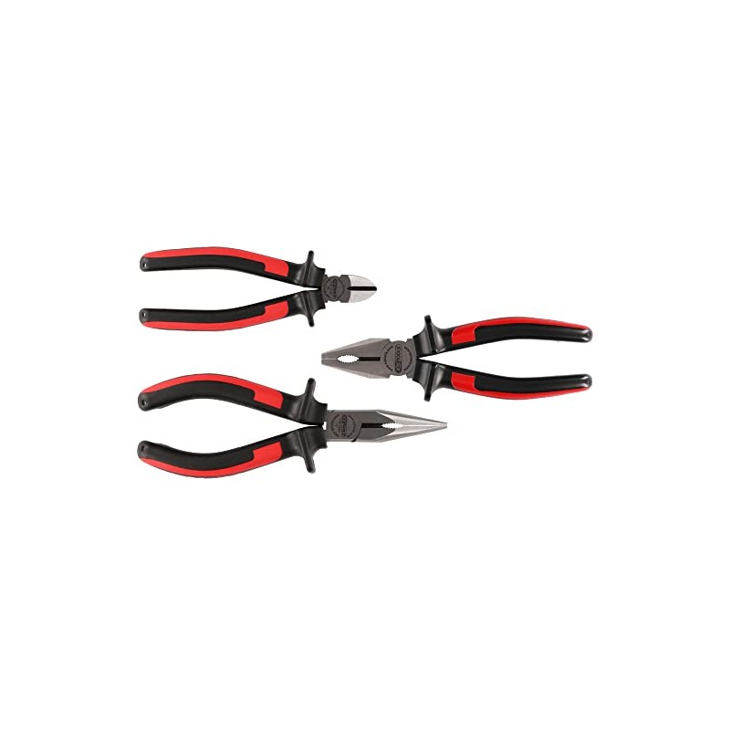 KS Tools 115.1010 ERGOTORQUE pliers set, 3 pcs, 160-200mm