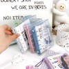 Transparent Seal Book, 5 Holes Clear Binder Seal Storage, Sith