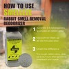 SMELLEZE Natural Rabbit Odor Eliminator Deodorizer: 2 lb. Granules Removes