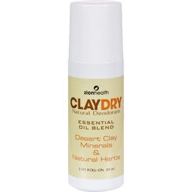 Zion Health Deod Claydry 3 Oz