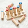 Wooden Sound Cylinders Toy Sensory Integration Training Educational Sound Stick