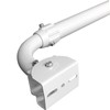 V-Fiabilidad J-Shaped Security Camera Mounting Bracket Extender Pole,30-60cm Adjustable Ceiling