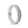 925 Sterling Silver UK Hallmarked Lab Diamonds White Gold Plated