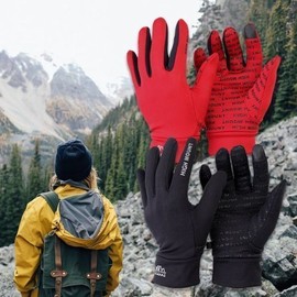 Winter Zeco Arex Touch Thermal Windproof Gloves Fleece-lined Boarding Hiking Leisure Fashion Winter Gloves / 겨울 제코 아렉스 터치 방한 방풍 장갑 기모 보드 등산 레저 패션 겨울장갑