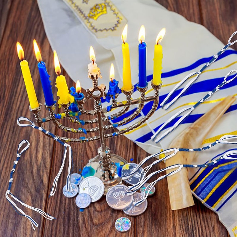 WEBEEDY Pack of 20 Tzitzits Tassel Prayer Scarf Accessories Tzitzits