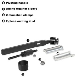 9010 Fuel Injector Remover Puller for 5.9L 6.7L Cummins Diesel Engine for Dodge Ram Truck 1500 2500 3500 4500