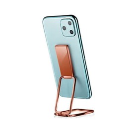 AIMALL Universal Magnetic Car Phone Ring Holder, 360° Rotating Stand for All Smartphones and Tablets, Zinc Alloy 2-in-1 Grip and Kickstand, 2.8 x 1.6 Inches