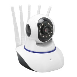 Cámara Inalámbrica WiFi - Cámara de Detección de Movimiento de Alta Definición de Conversación de 2 Vías con Diseño de Visión Nocturna para Protección de Seguridad Diaria
