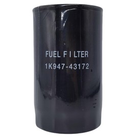 FUGWEFRG Fuel Filter 1K947-43172 Fit for Kubota SVL65 SVL75 SVL95 KX080 Replace 1K947-43170 1G390-43170 P550643 WF10634 Spin-On