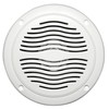 5-inch Water Resistant Outdoor Speakers, Dual Cone, 25W Peak Power,