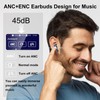 Touch Screen Earbuds, Smart Earphones with Touchscreen, 13 Functions Wireless