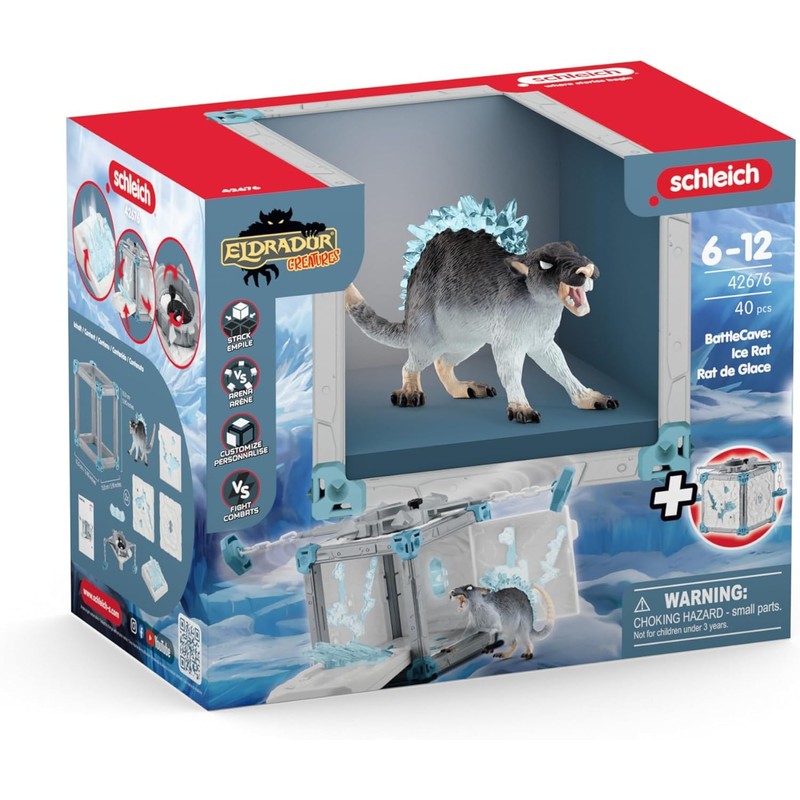 Schleich ELDRADOR Creatures BattleCave Ice Rat