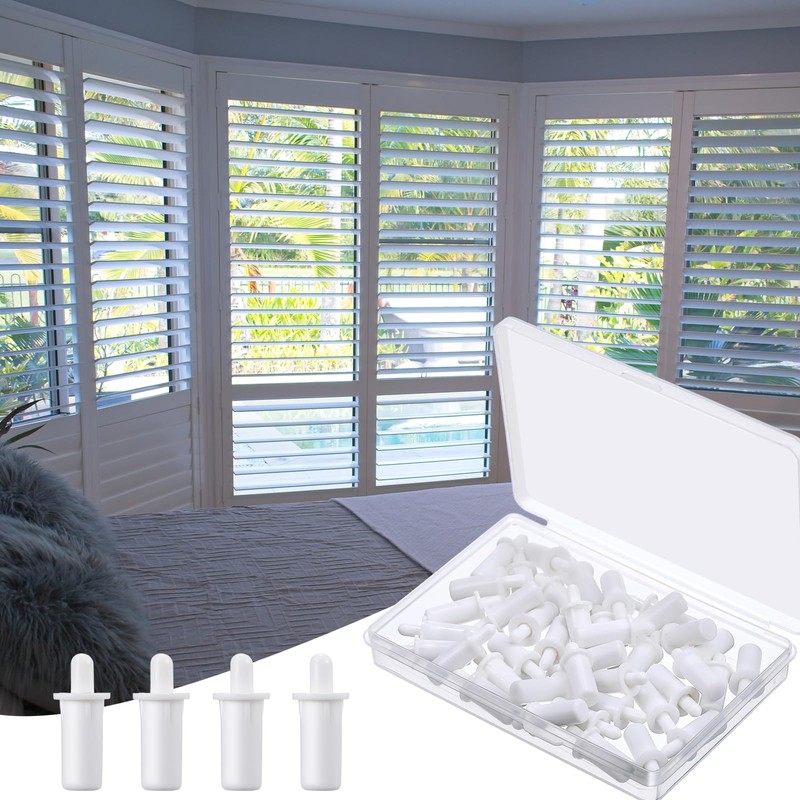 Thyle 100 Pcs Shutter Repair Pins Spring Loaded Repair Pins