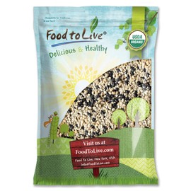 Organic Black Bean Soup Mix, 12 Pounds – Contains Non-GMO Black Beans, Black-eyed Peas, Pearled Barley, and Navy Beans, Vegan, Bulk, Good Source of Dietary Fiber, Protein, Copper