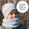 Wollhuhn Eco Lightweight Soft Girls/Children Beanie Hat Children's Hat Cuffs