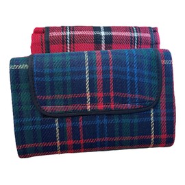 Mantraraj Foldable Picnic Blanket with Carrying Handle Strap, Compact Waterproof Beach Blanket & Garden Rug, Outdoor Camping Tent Carpet, Large Picnic Mat for 2-4 People | Beach Essentials | Beach Mat