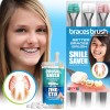 SMILE SAVER 360° * BRACES BRUSH * 3-Sided Toothbrush *