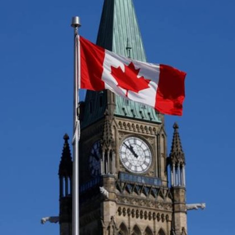 Bradford Canadian Flag 3x6 ft Outdoor, Embroidered Canada Flags Outdoor