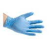 SousVideTools 100 Pieces Medical Nitrile Gloves, Blue Disposable Gloves Large,