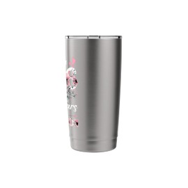 70 Years Old Born In 1956 Floral 70th Birthday Gifts Women Stainless Steel Insulated Tumbler
