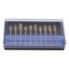 10Pcs Grinding Heads Carbide Tungsten Steel Woodworking Carving Abrasive Rotating