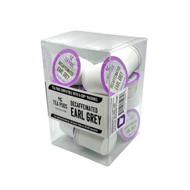 DECAF Earl Grey tea pods, single-serving tea capsules compatible with K-Cup brewing machines