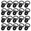 JSMTKJ Pack of 20 Lashing Eyelets D-Ring, D Ring Lashing
