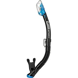 TUSA Sport USP-250 Dry Top Snorkel Fishtail Blue