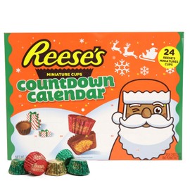 Galerie Reese's Peanut Butter Cup Advent Calendar 2024 with 24 Mini Chocolates