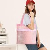 2 Pieces Mesh Tote Bag, Large Capacity Storage Bag, Portable