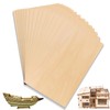 16 Pcs Balsa Wood Sheets, Premium Balsa Wood Veneer Sheets