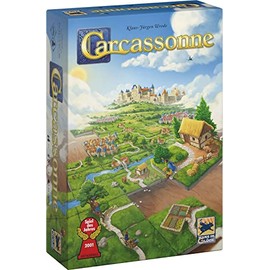 Hans im Glück UNBOX Now, Carcassonne V3.0, Basic Game, Family Game, Game of the Year 2001, 2-5 Players, From 7+ Years, 35 Minutes Play Time, German Version