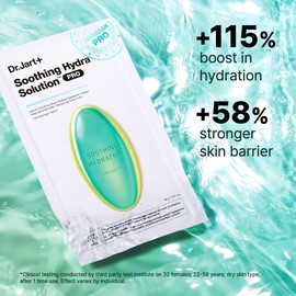 Dr.Jart+ Dermask Soothing Hydra Solution Face Mask for Visibly Irritated Skin, 0.92 Ounce