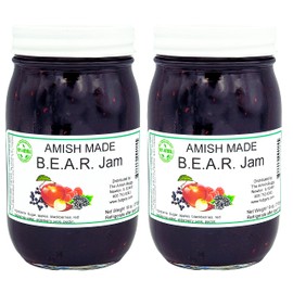 Amish Jam - Two 18 Oz Jars (B.E.A.R.)