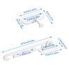 Anseom Pack of 2 Window Stoppers, Tilting Window Protection for
