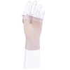 Truform Lymphedema Compression Gauntlet, 20-30 mmHg Post Mastectomy Support, Beige,