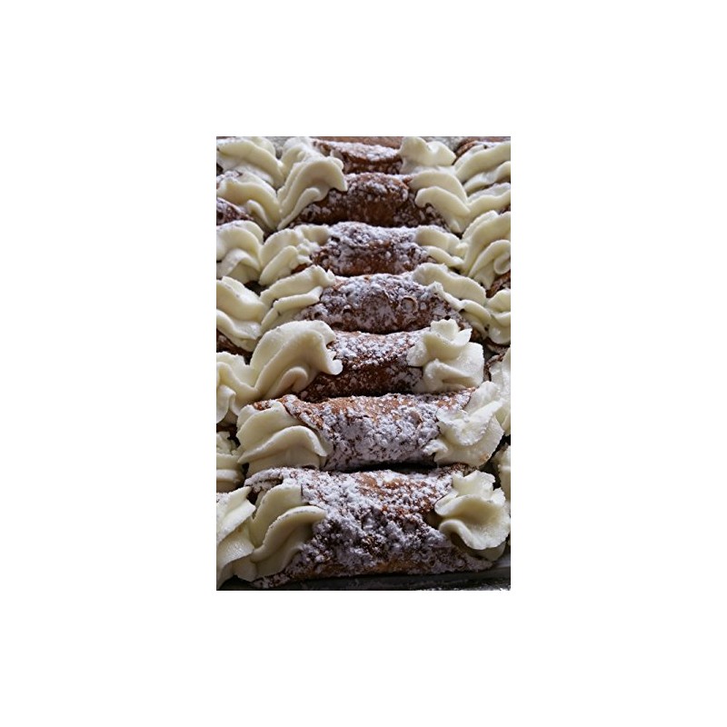 12 Cannoli Shells - 5 Inch Hand Made Fresh Daily